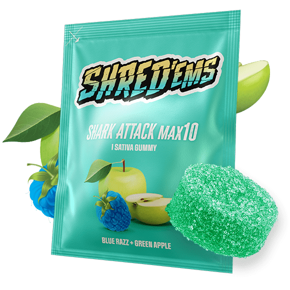 Shred'ems Shark Attack Soft Chew | Smokey's