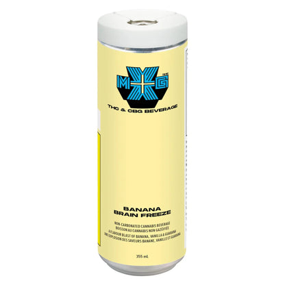 XMG+ Banana Brain Freeze CBG Beverage | Smokey's