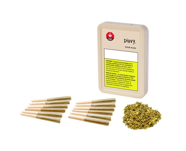Divvy Sour Kush Pre-Roll | Smokey's