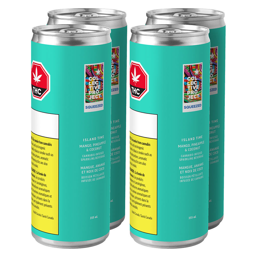 Collective Project Mango Pineapple & Coconut Sparkling | Smokey's