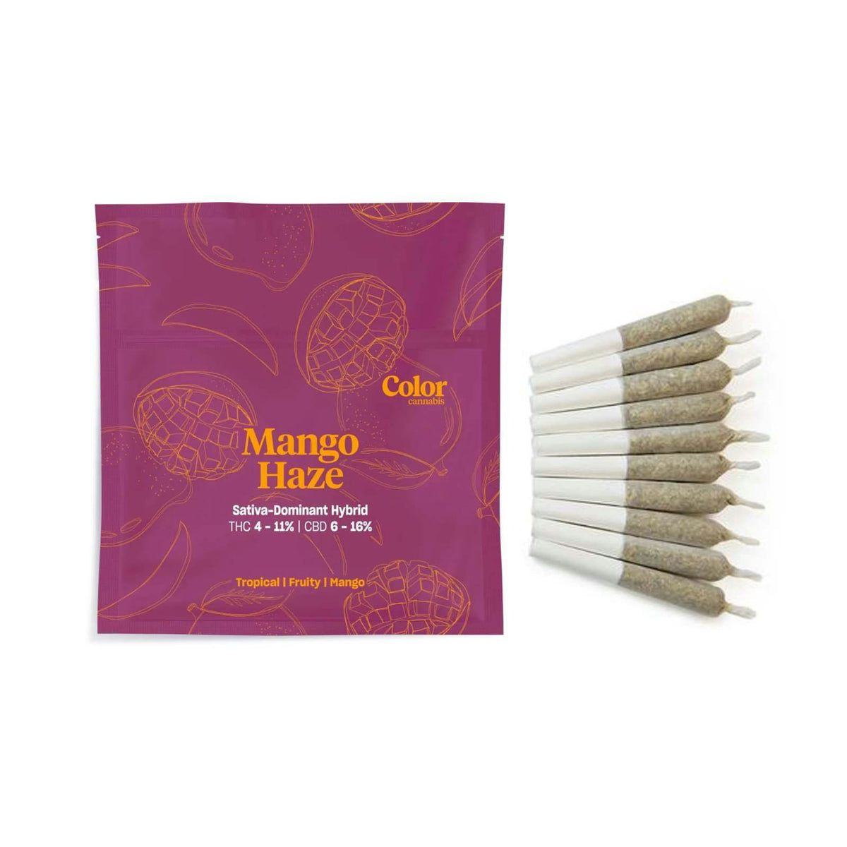 Color Mango Haze Pre-Roll | Smokey's
