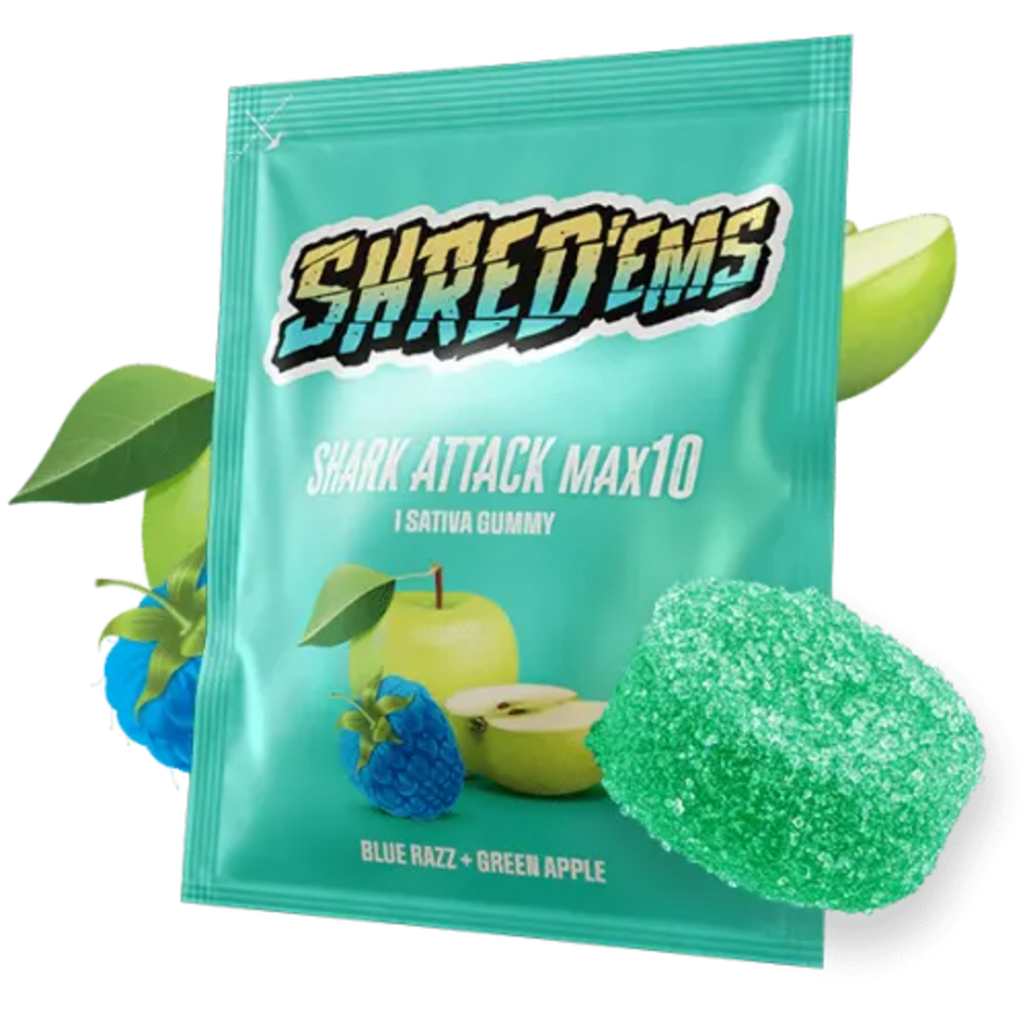Shred'ems Shark Attack Soft Chew | Smokey's