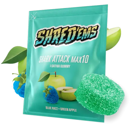 Shred'ems Shark Attack Soft Chew | Smokey's