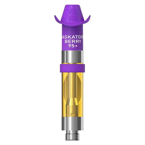 Wild West Saskatoon Berry Liquid Diamond Cartridge — Smokey's | 510s, & Pods | Cannabis Delivery & Pickup